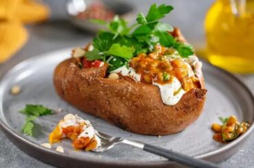 Air Fryer Baked Sweet Potato