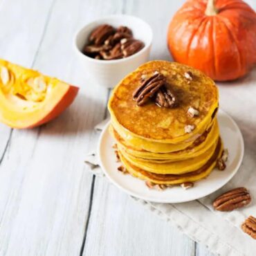 Pumpkin Spice Latte Pancakes: