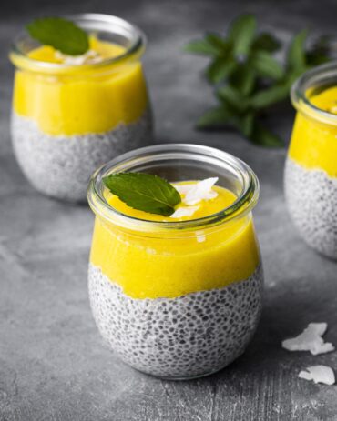 Mango Chia Seed Pudding