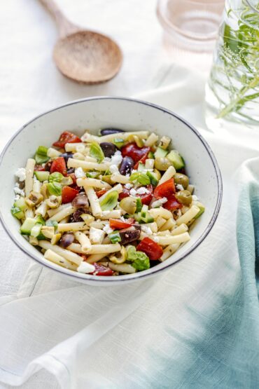 Greek pasta salad