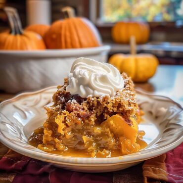 Pumpkin Dump Cake