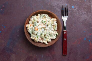 Broccoli Cauliflower Salad