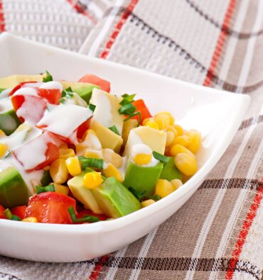 Fresh Corn, Tomato & Avocado Salad