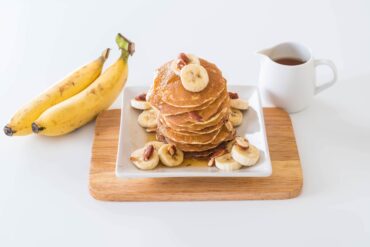 Bananas Foster Pancakes