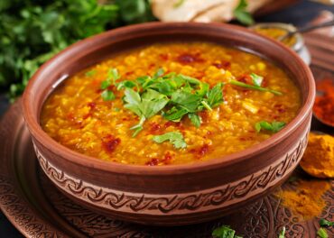 Lemony Red Lentil Soup